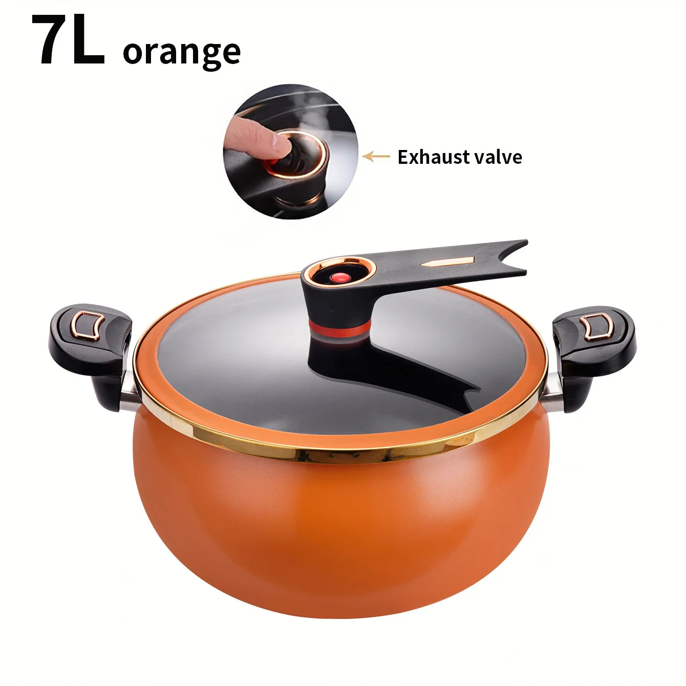 7L Micro Pressure Kookpan – Inductie & Gas Geschikt