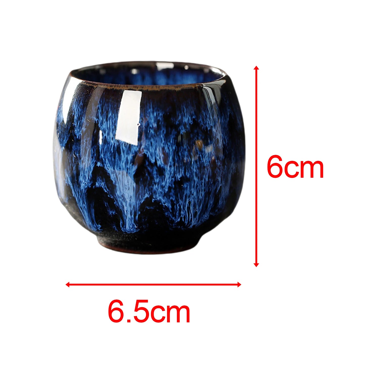 Handgemaakte Keramische Theekopjes 110ml