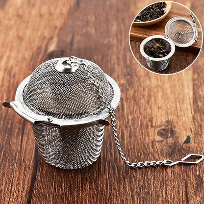 Thee Infuser – Roestvrijstalen Filter voor Kruidenthee