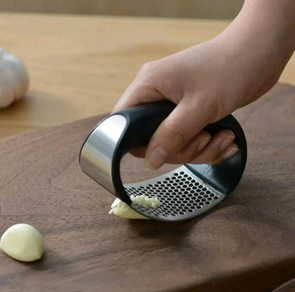 Knoflookpers van RVS – Handmatig en Ergonomisch